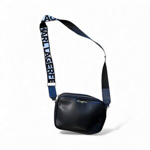 Karl Lagerfeld Black Crossbody Bag used once